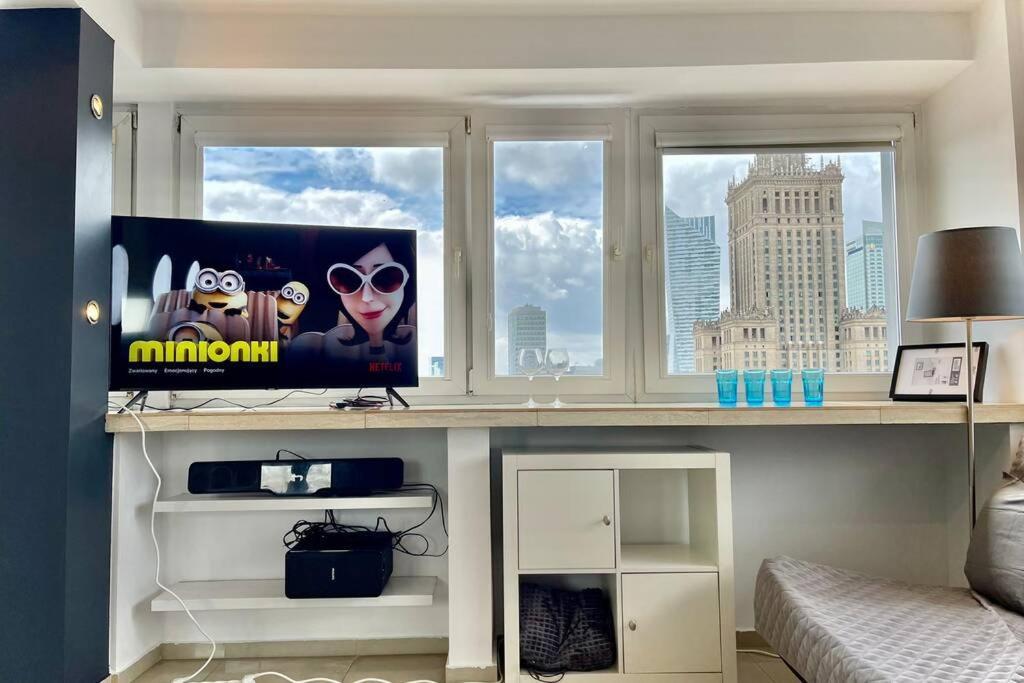 Sawa Apartment 2Xmetro Wifi 500 Mbs 50'Tv Netflix Hbo Appletv+ Varšava Exteriér fotografie