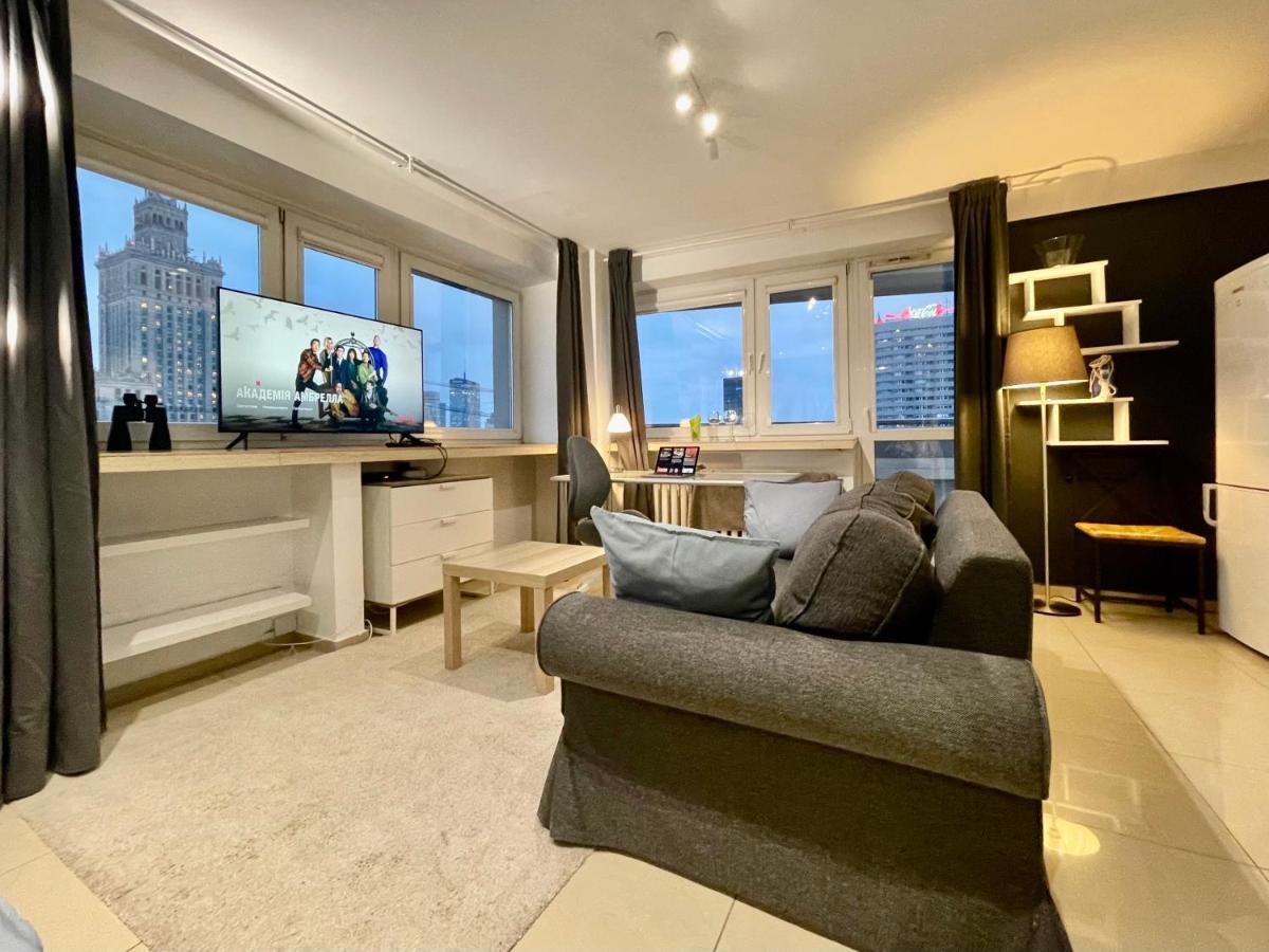 Sawa Apartment 2Xmetro Wifi 500 Mbs 50'Tv Netflix Hbo Appletv+ Varšava Exteriér fotografie