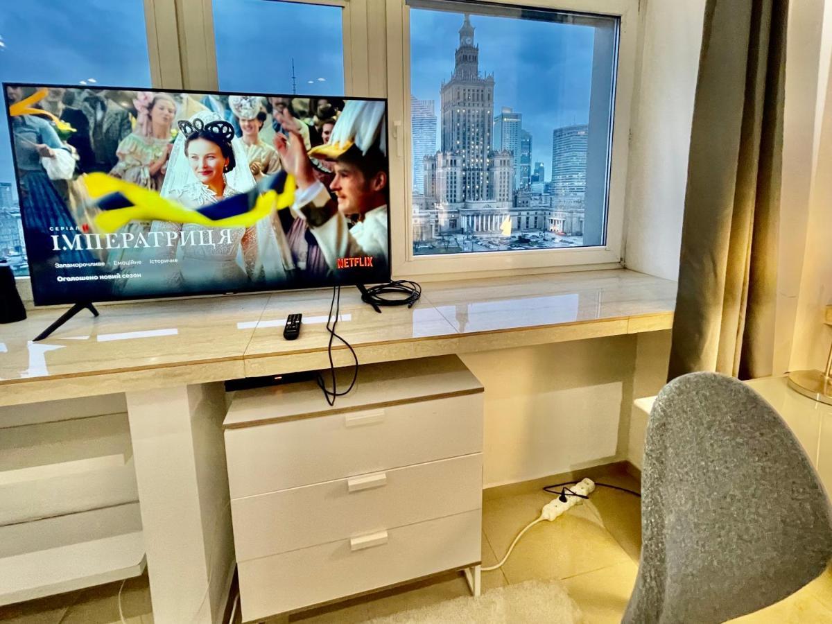 Sawa Apartment 2Xmetro Wifi 500 Mbs 50'Tv Netflix Hbo Appletv+ Varšava Exteriér fotografie