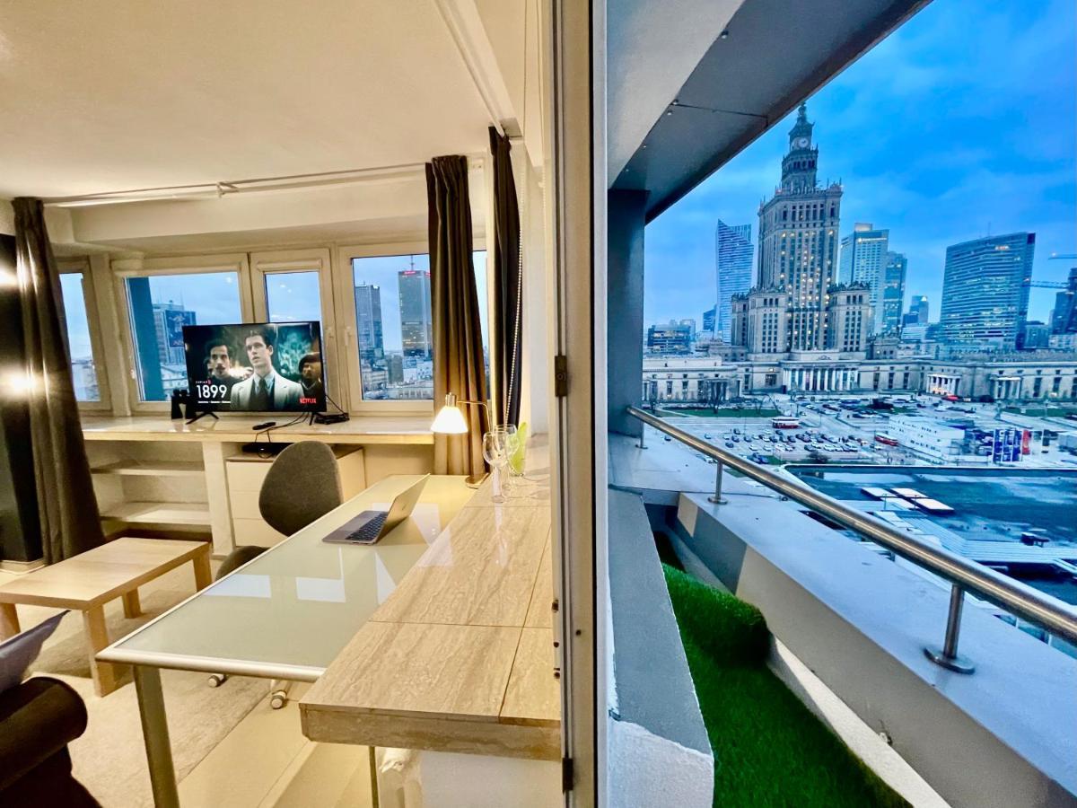 Sawa Apartment 2Xmetro Wifi 500 Mbs 50'Tv Netflix Hbo Appletv+ Varšava Exteriér fotografie