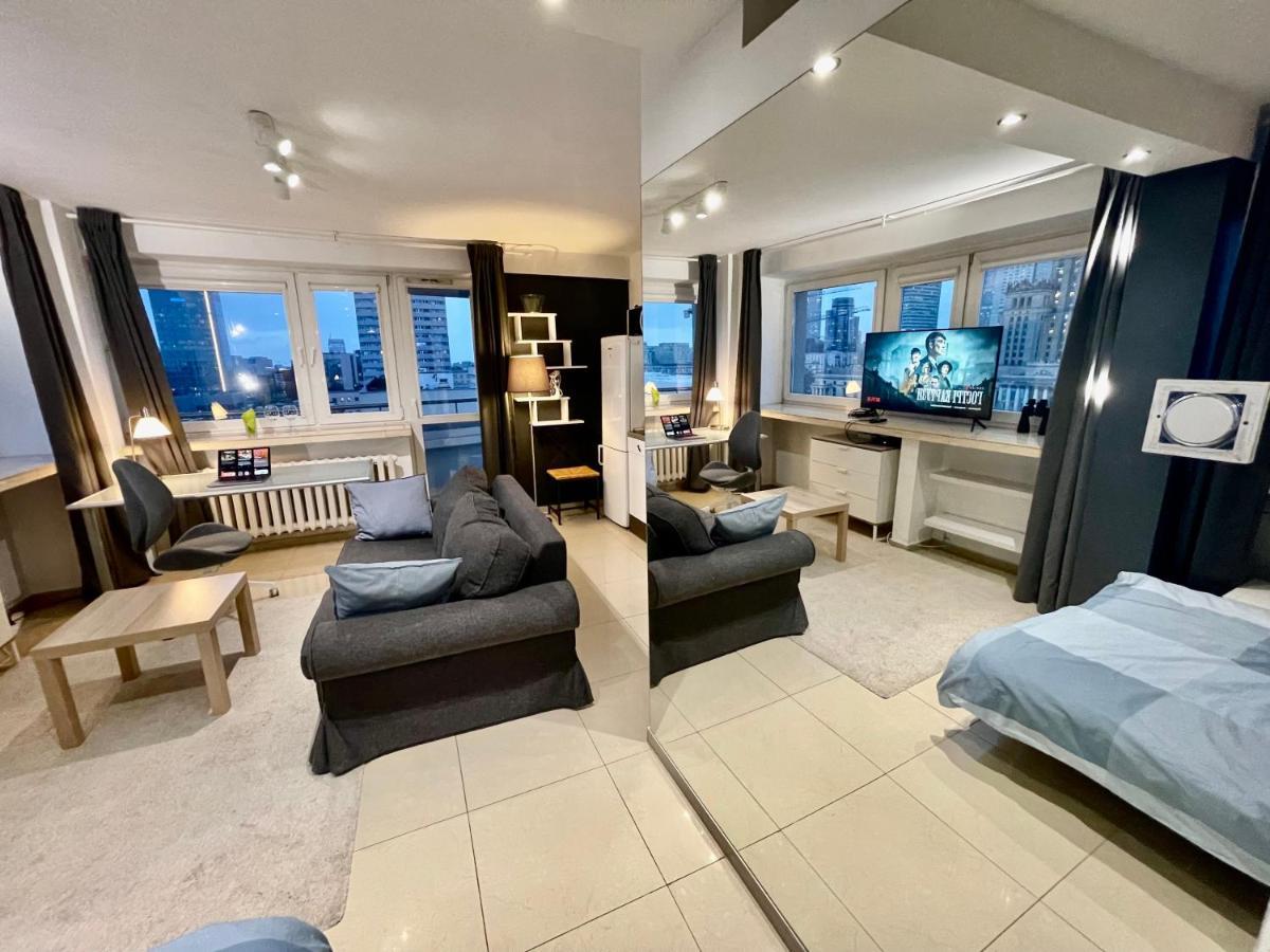 Sawa Apartment 2Xmetro Wifi 500 Mbs 50'Tv Netflix Hbo Appletv+ Varšava Exteriér fotografie
