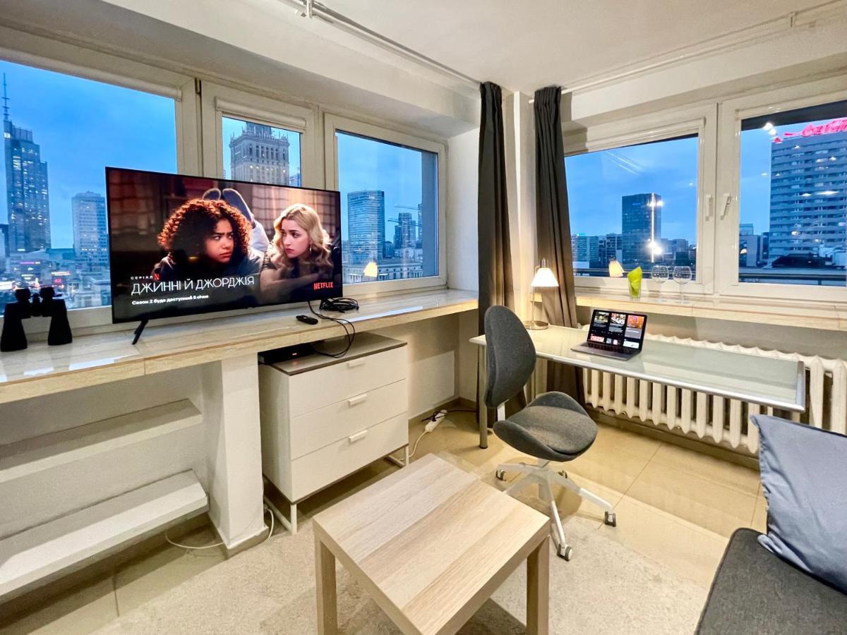 Sawa Apartment 2Xmetro Wifi 500 Mbs 50'Tv Netflix Hbo Appletv+ Varšava Exteriér fotografie