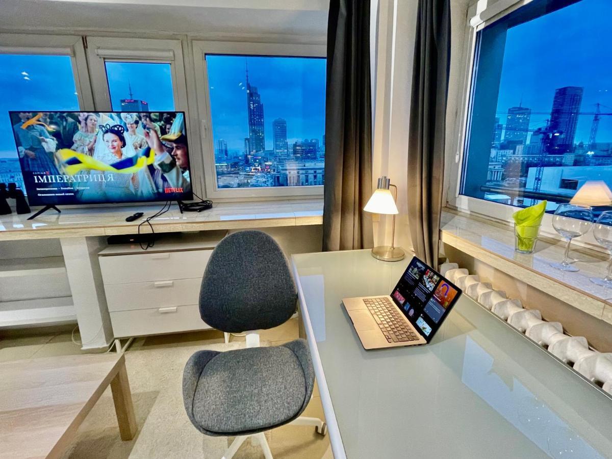 Sawa Apartment 2Xmetro Wifi 500 Mbs 50'Tv Netflix Hbo Appletv+ Varšava Exteriér fotografie