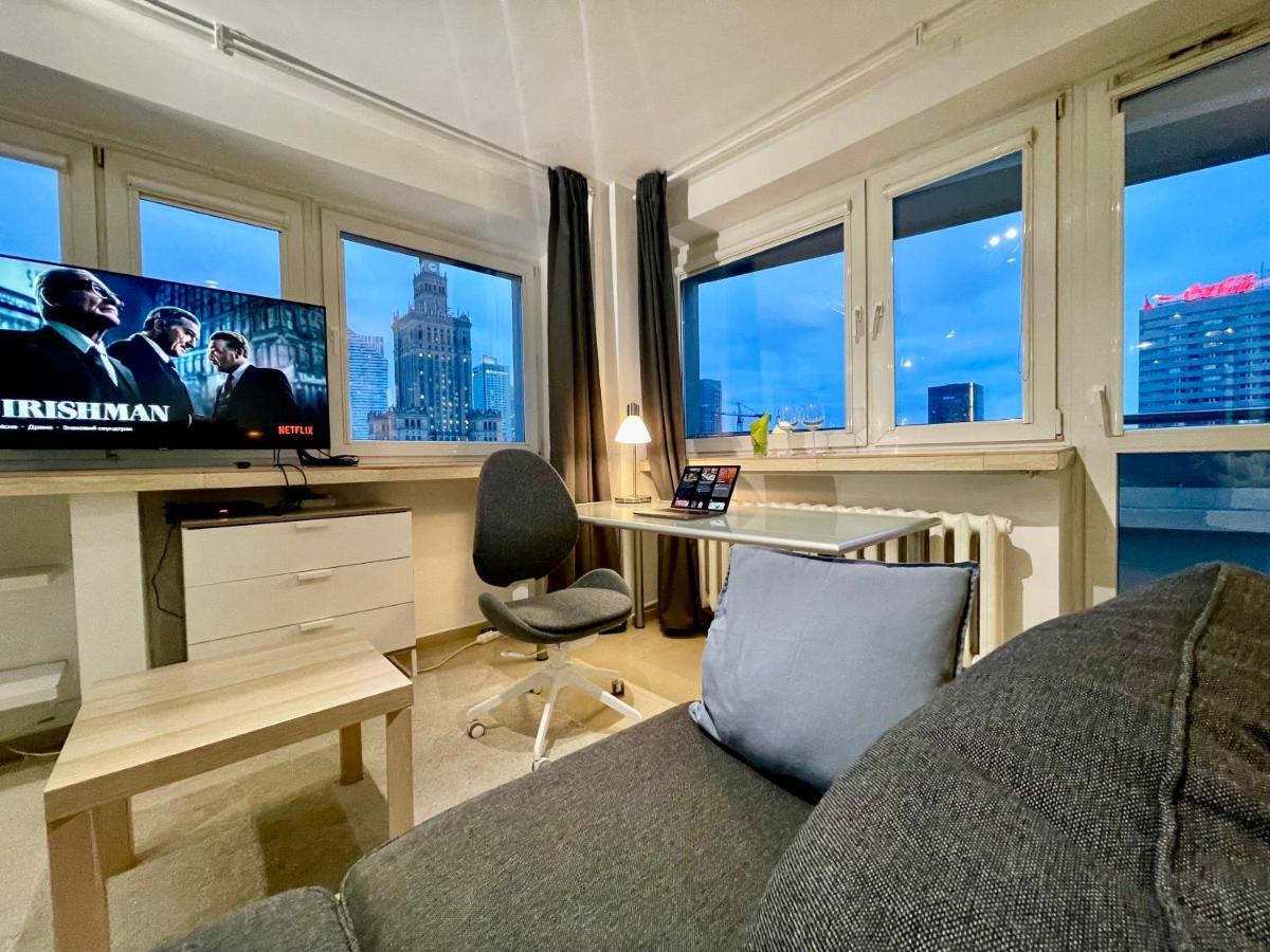Sawa Apartment 2Xmetro Wifi 500 Mbs 50'Tv Netflix Hbo Appletv+ Varšava Exteriér fotografie