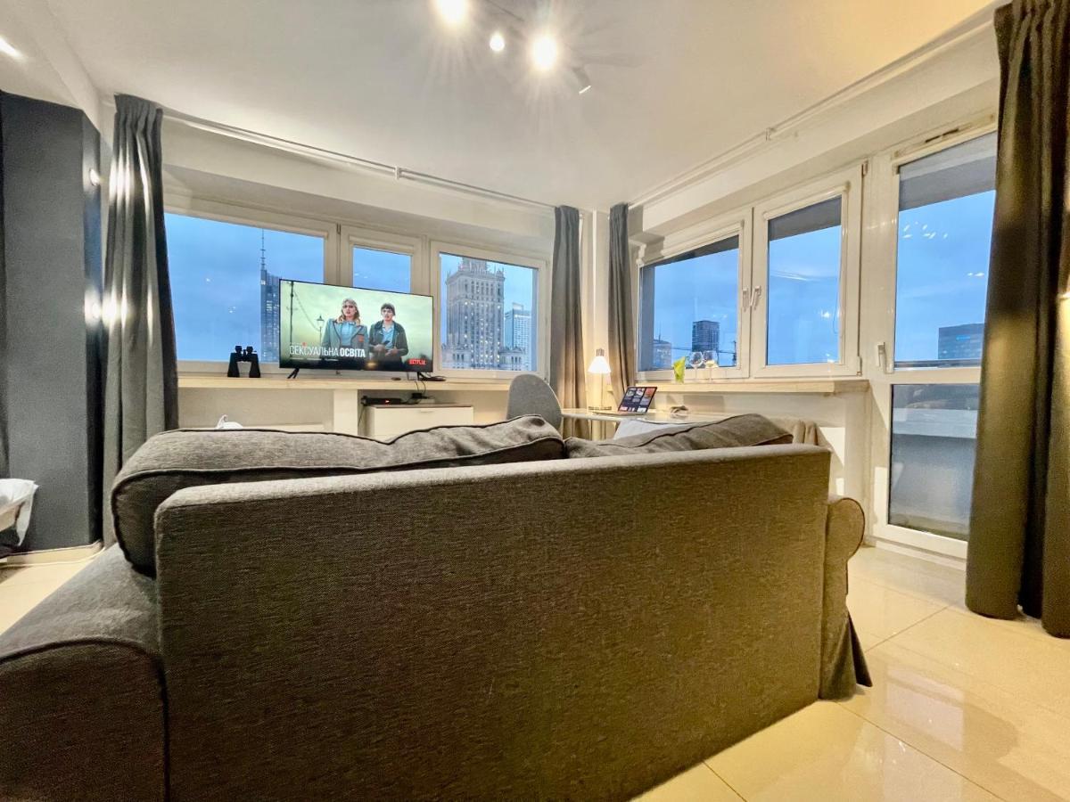 Sawa Apartment 2Xmetro Wifi 500 Mbs 50'Tv Netflix Hbo Appletv+ Varšava Exteriér fotografie